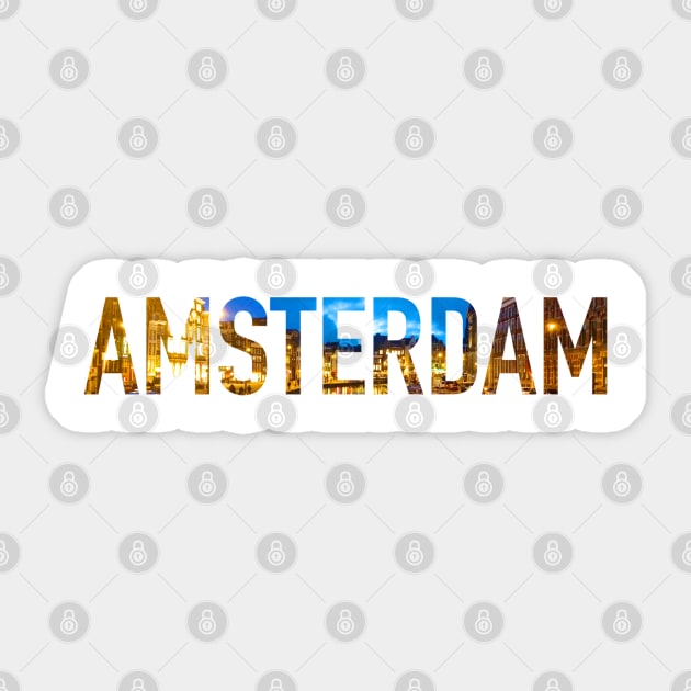 Amsterdam Sticker by aterkaderk